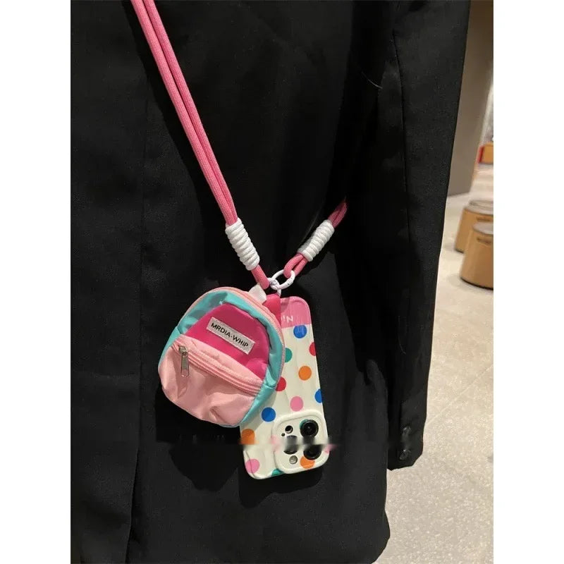 Polka Dot Bookbag iPhone Case - Viexta