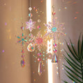 Christmas Colorful Snowflake Crystal Sun Catcher - Viexta
