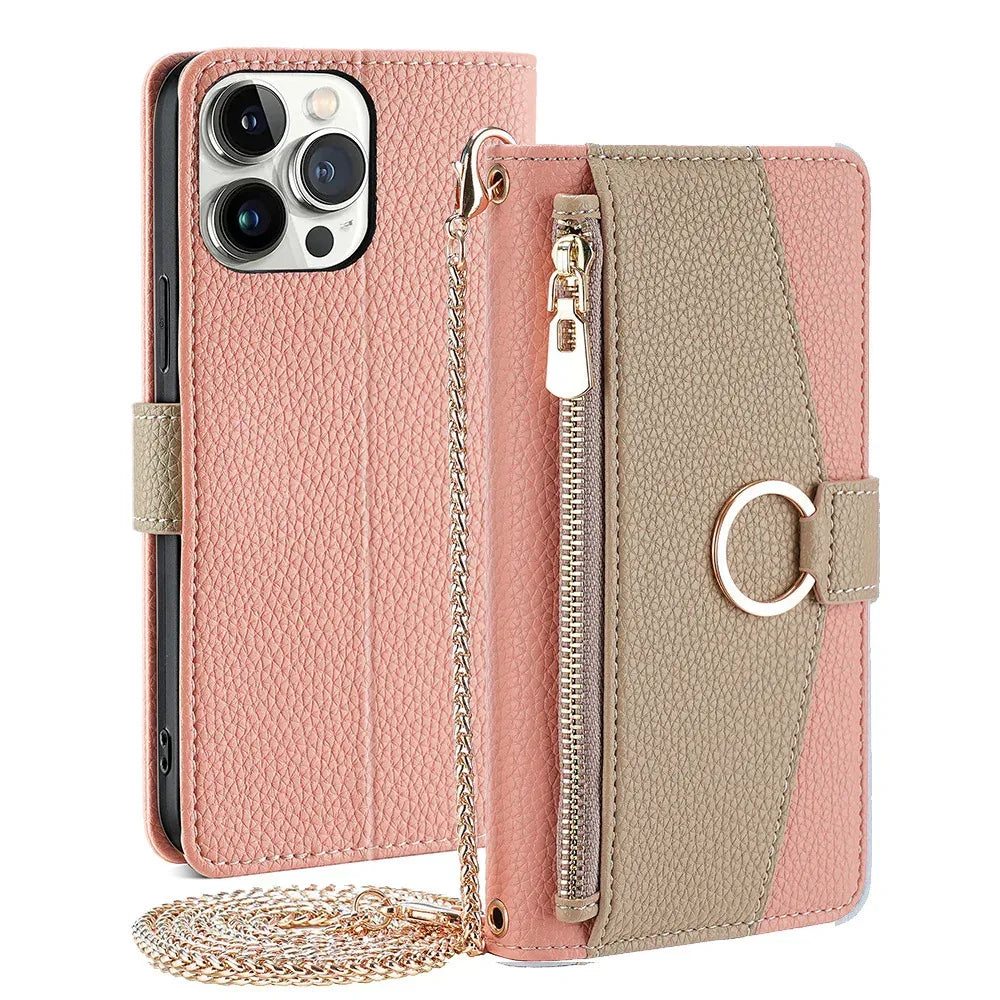Lanyard Bracket Flip iPhone Cover - Viexta