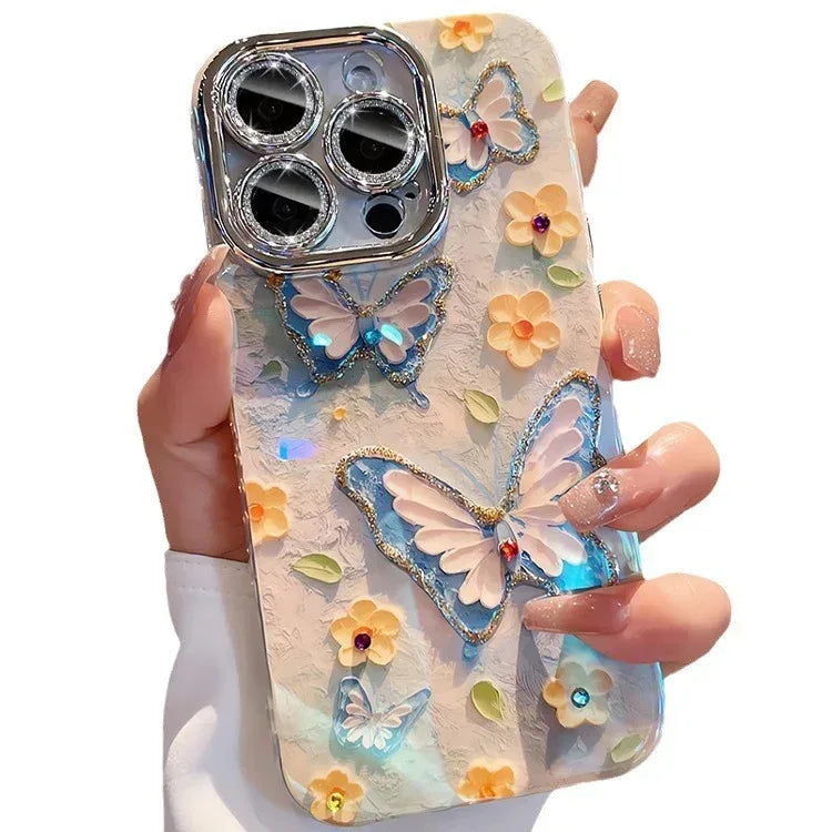 oil-painting-butterfly-iphone-case - Viexta