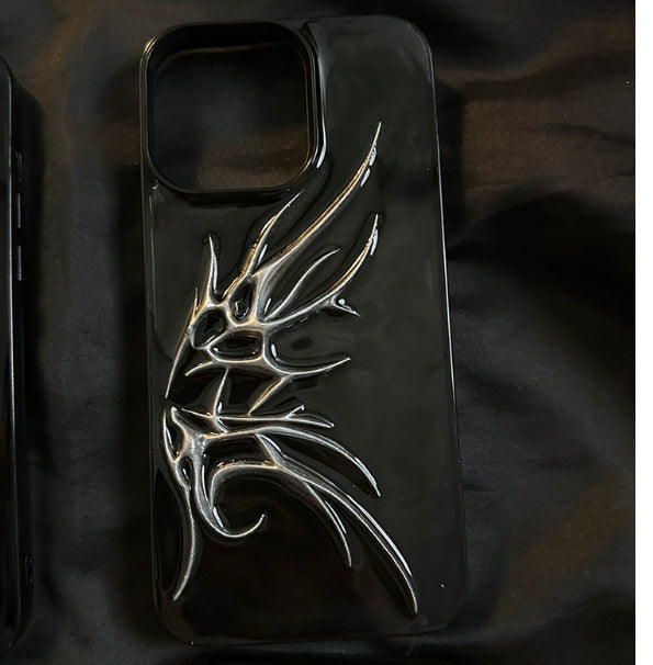 Blooming Three-dimensional Wings iPhone Case