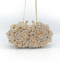 Hollow Rose Diamond Dinner Bag - Viexta