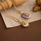 Baroque Freshwater Pearl Pendant - Viexta