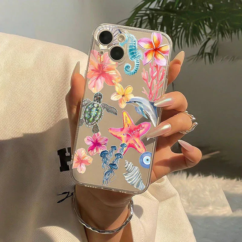 Dolphin Turtle iPhone Case - Viexta