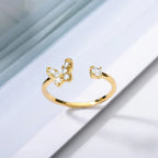 Zircon Butterfly Ring - Viexta