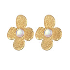 Irregular Flower Earrings - Viexta