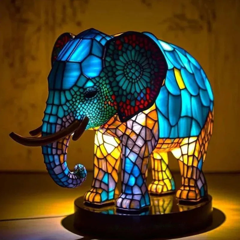 3D Colored Animal Light Desk Lamp - Viexta