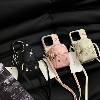 Crossbody Bag iPhone Case With Removable Shoulder Strap