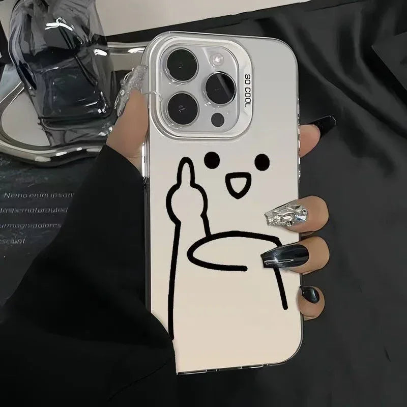 funny-expression-iphone-case-drop-resistant - Viexta