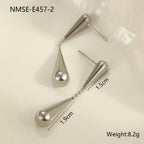 Minimalist Cool Feng Shui Drop Earrings