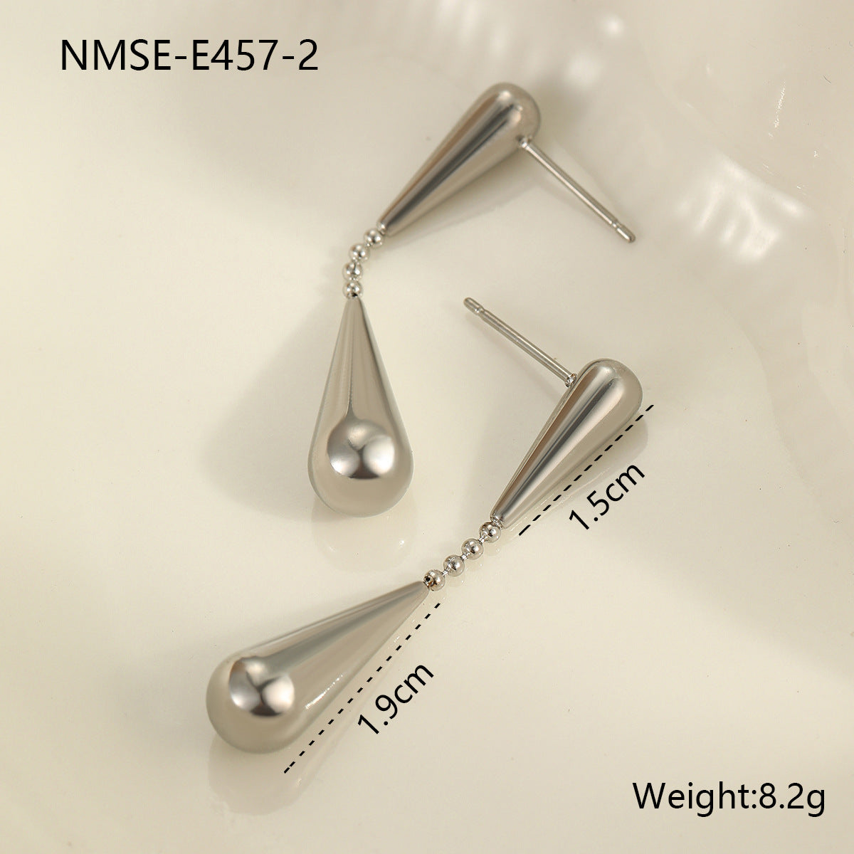 Minimalist Cool Feng Shui Drop Earrings