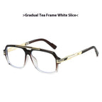 Metal Mirror Sun-resistant Sunglasses - Viexta