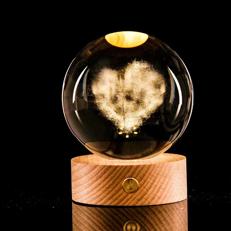 Luminous Galaxy Crystal Ball - Viexta