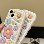 Three-dimensional Flower iPhone Case - Viexta