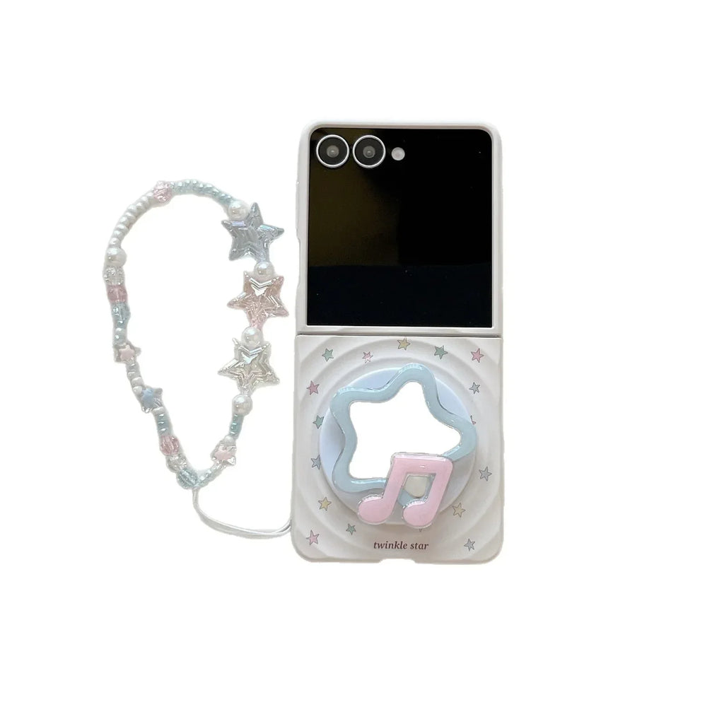 Colorful Star Samsung Fold Magnetic Protective Case - Viexta