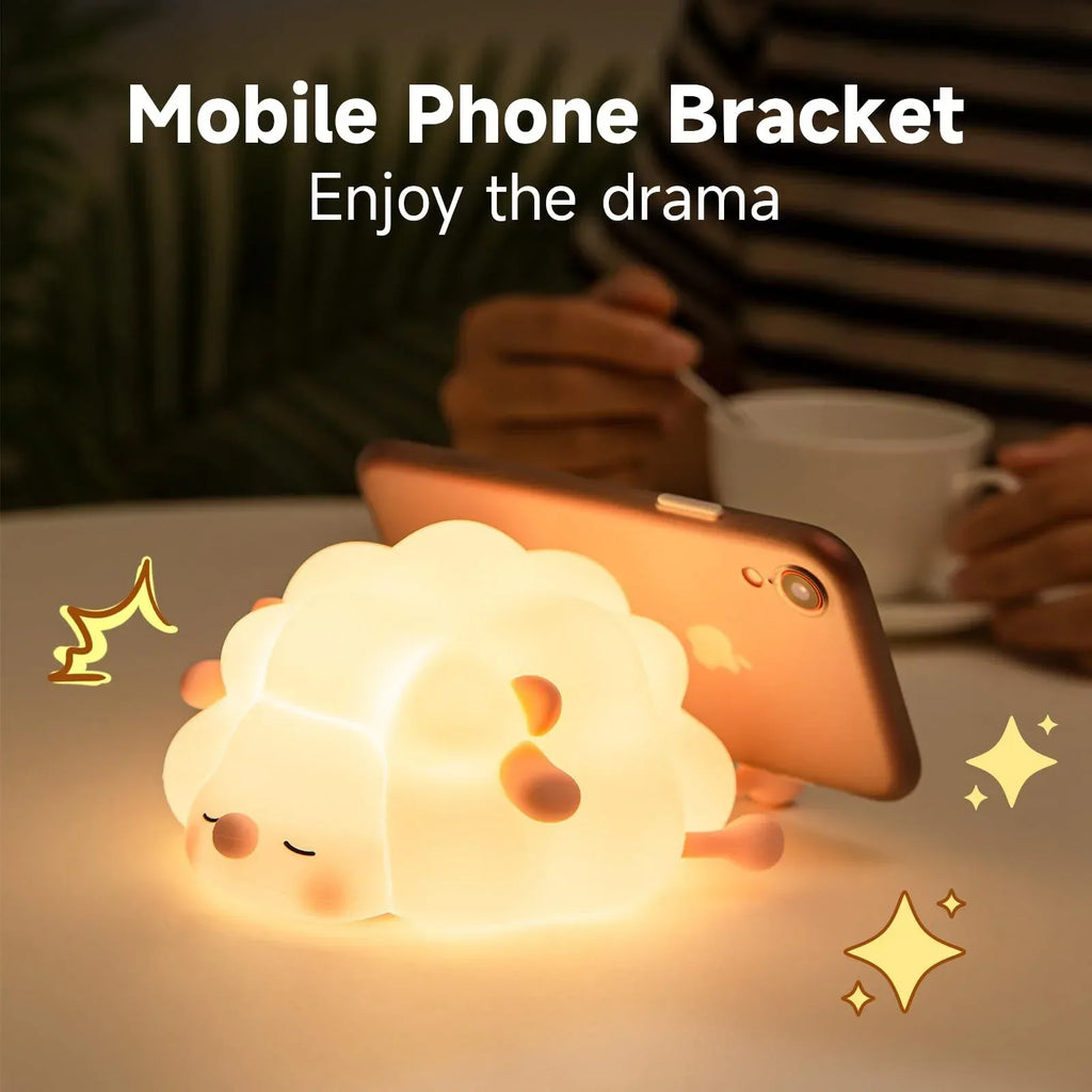 Cute Silicone Cartoon Night Light - Viexta
