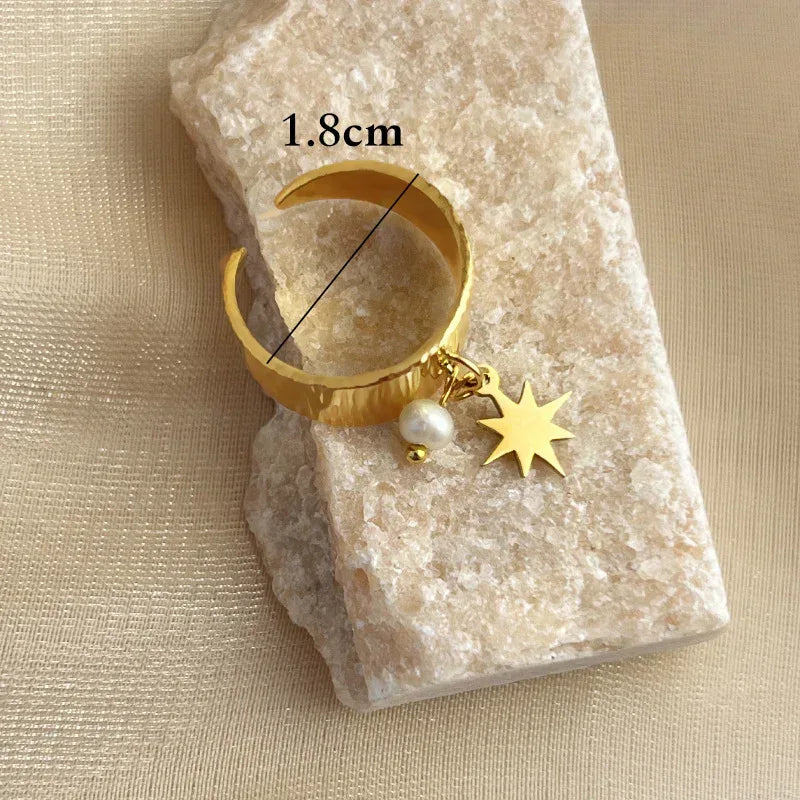 Stainless Steel 18K Gold Plating Ring - Viexta