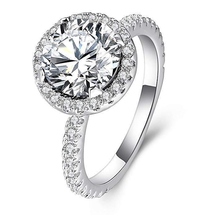 Classic Eight Hearts Arrows Carat Ring - Viexta