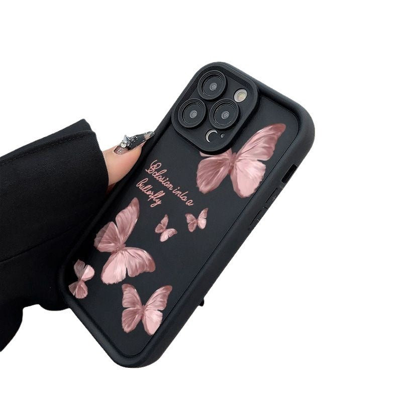 Butterfly Drop-resistant iPhone Soft Case