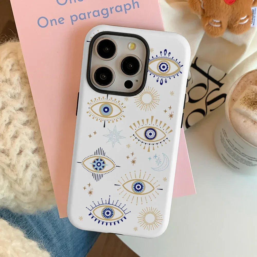 Retro Evil Eye iPhone Case - Viexta