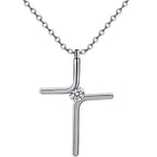 cross-pendant-titanium-steel-plating-necklace - Viexta