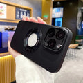 Lens Protector Integrated Magnetic Matte iPhone Cover - Viexta