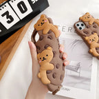 Cute Cookie Bear iPhone Case - Viexta
