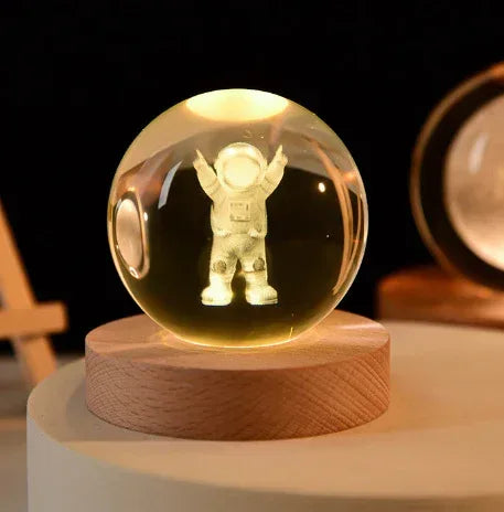 Luminous Galaxy Crystal Ball - Viexta