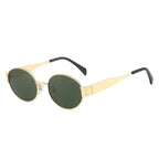 Fashion Retro Oval Sunglasses For Women - Viexta