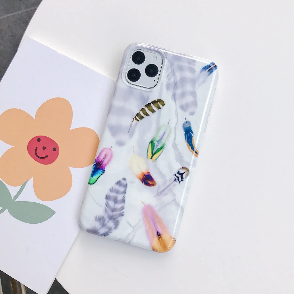 Geometric Marble Cases for IPHONE - Viexta