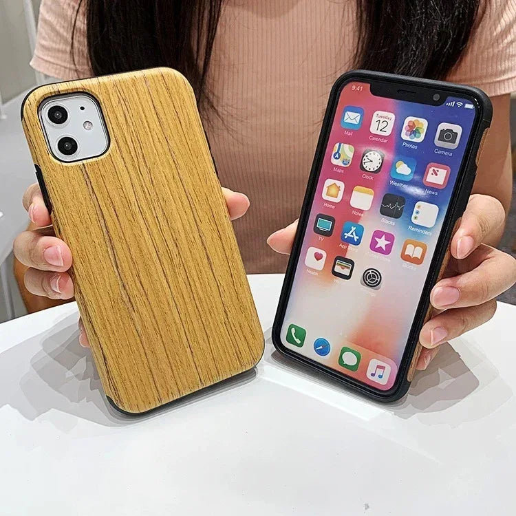 Wooden pattern iPhone case - Viexta