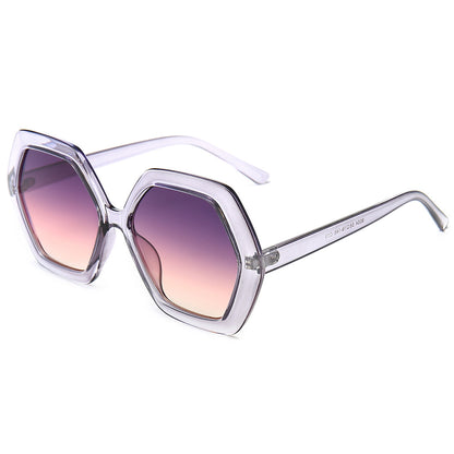 Round retro fashion UV sunglasses