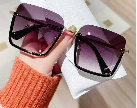 trendy-square-large-frame-sunglasses-with-uv-protection - Viexta