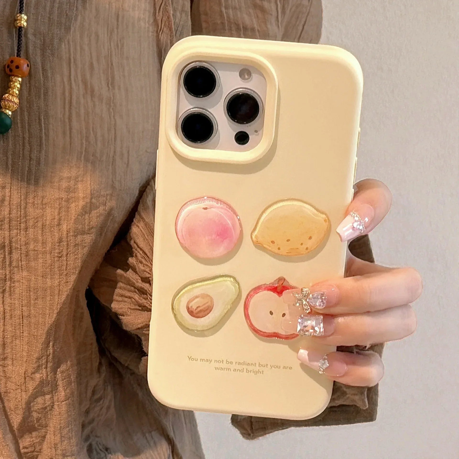 Graffiti 3D Oil Painting Fruit iPhone Case - Viexta
