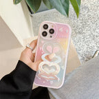 Gradual Love Wrist Strap Silicone iPhone Case - Viexta