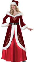 Christmas Queen Princess Dress Santa Claus dress - Viexta
