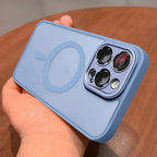 magnetic-matte-semi-transparent-iphone-case - Viexta