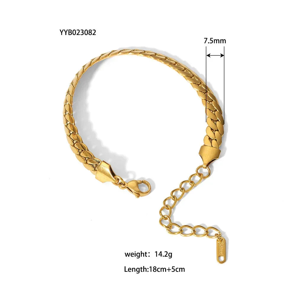 stainless-steel-ornament-bracelet - Viexta