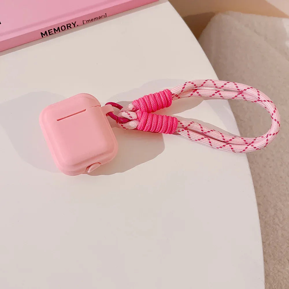 Lanyard Airpods Silicone Case - Viexta