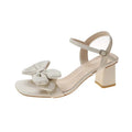 Bowknot Chunky Heel - Viexta