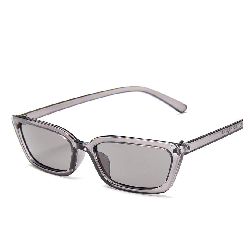 Narrow Frame Two-tone Sunglasses