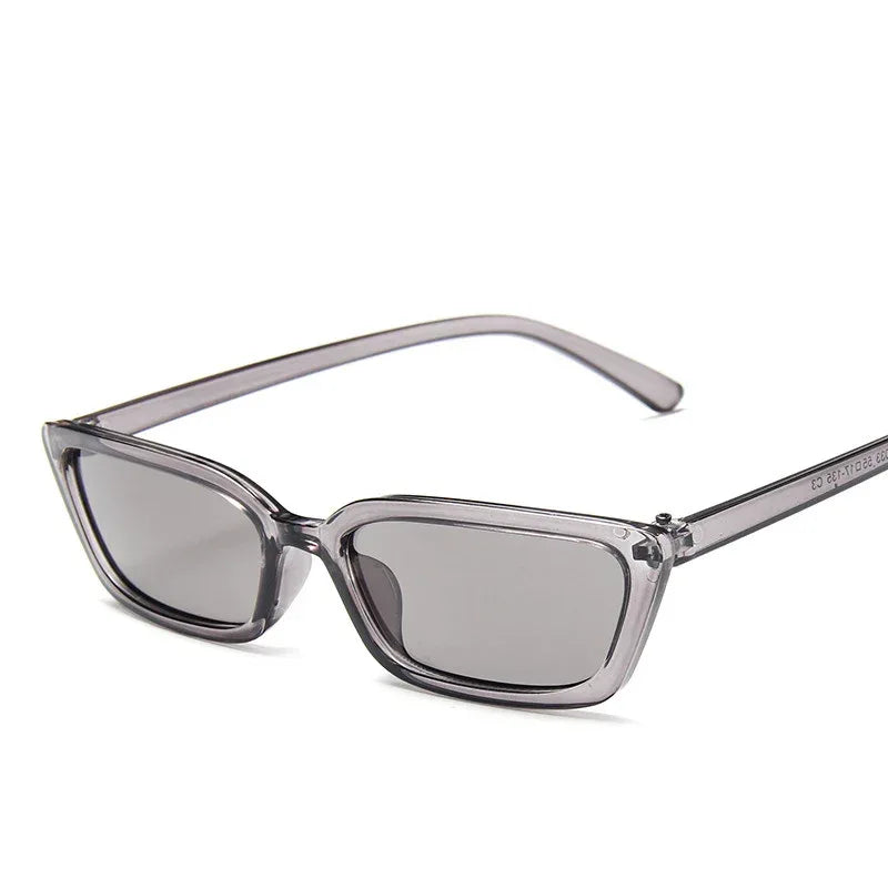 Narrow Frame Two-tone Sunglasses - Viexta
