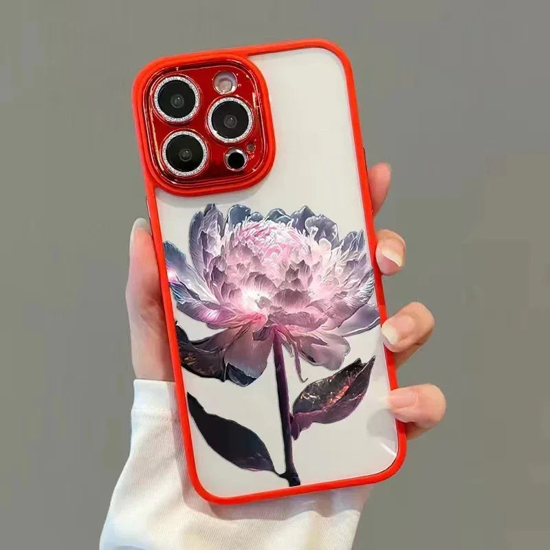 epiphyllum-glitter-lens-protector-iphone-case - Viexta
