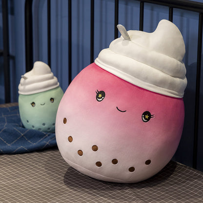 Ice Cream Milky Cup Bubble Tea Plush Toy