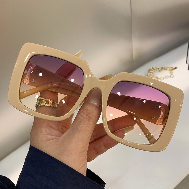 Oversized Square Sunglass