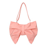 Bow tote bag large capacity crossbody bag