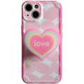 Girl Rainbow Love Bracket iPhone Case - Viexta