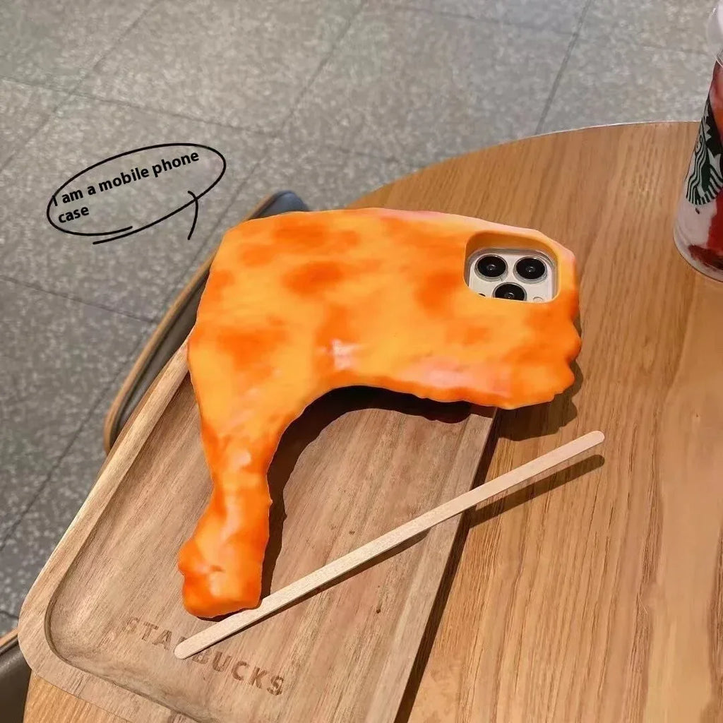 Spoof Large Chicken Leg iPhone Case - Viexta