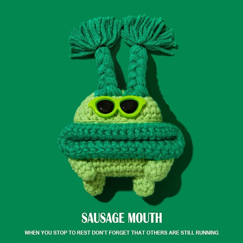 Integrated Plush Knitted Box Soft Shell Airpod Cover