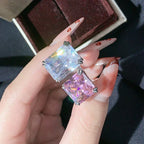Topaz Square Ring - Viexta